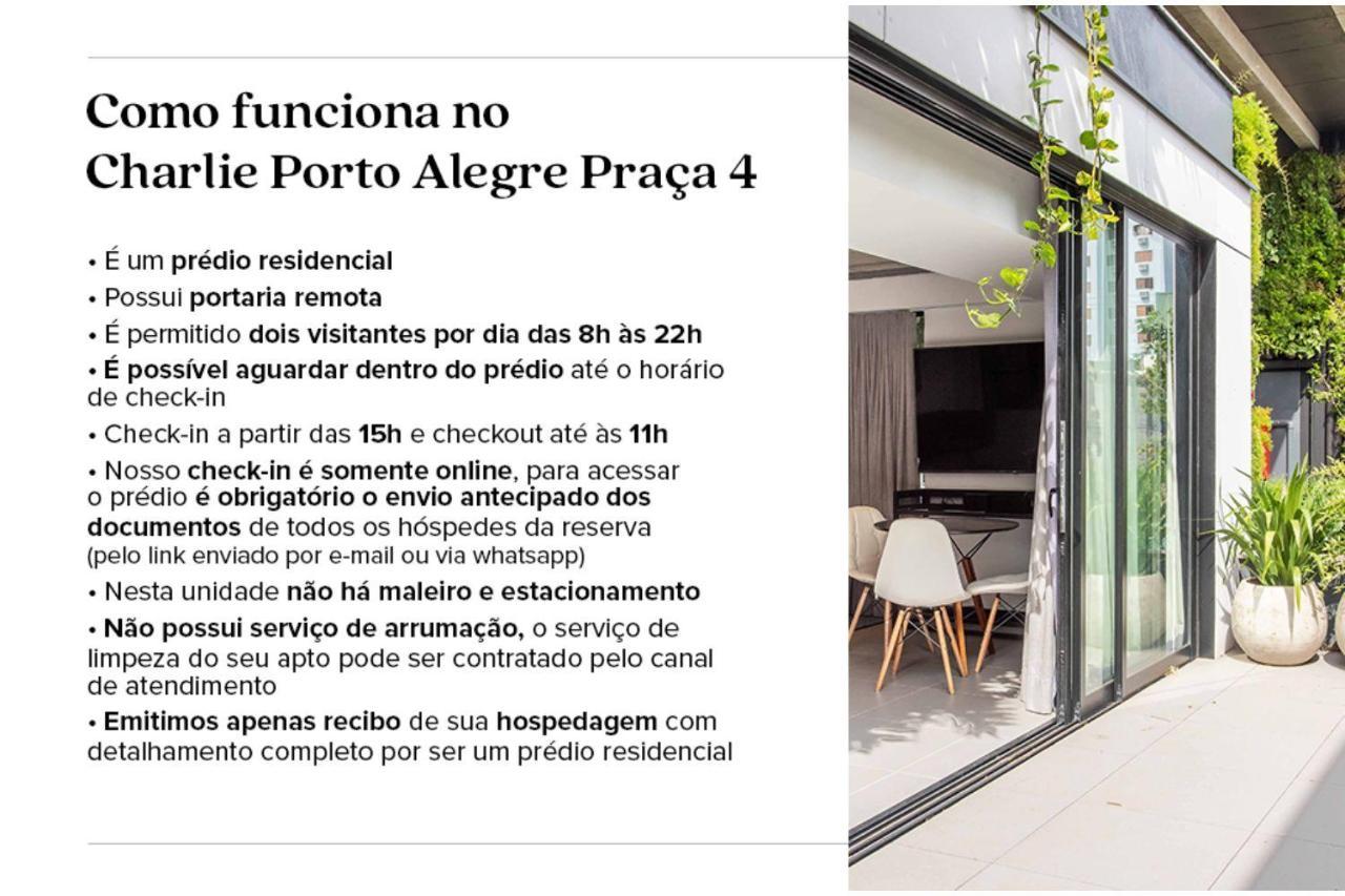 דירות Charlie Porto Alegre Praca 4 מראה חיצוני תמונה